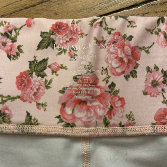 LoveShackFancy x Bandier biker shorts - Picture 2 of 4